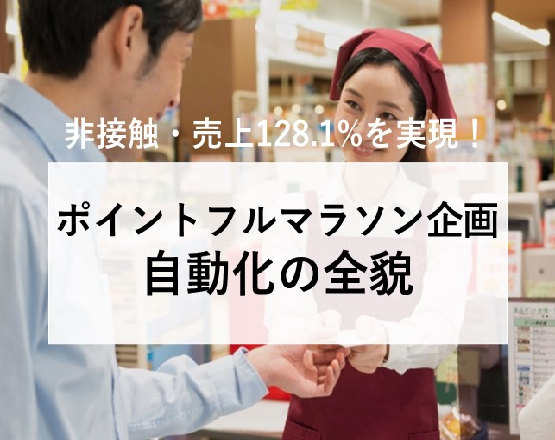 【非接触・売上128.1％を実現！】ポイントフルマラソン企画自動化の全貌