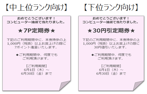 ランク別定期券(パスポート)